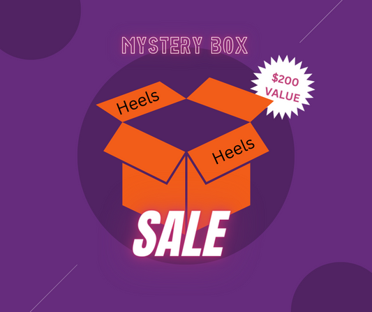 {title}
Each mystery box contains 3-5 total items with an estimated value of $200. 3 items are guaranteed at the minimum. If Items typically run small or big we will adjust sizing to ensure best fit. All Mystery Boxes are Final Sale.
Heels Mystery Box
Each mystery box contains 3-5 total items with an estimated value of $200. 3 items are guaranteed at the minimum. If Items typically run small or big we will adjust sizing to ensure best fit. All Mystery Boxes are Final Sale.


$100
$100
$100
birthday heels, b